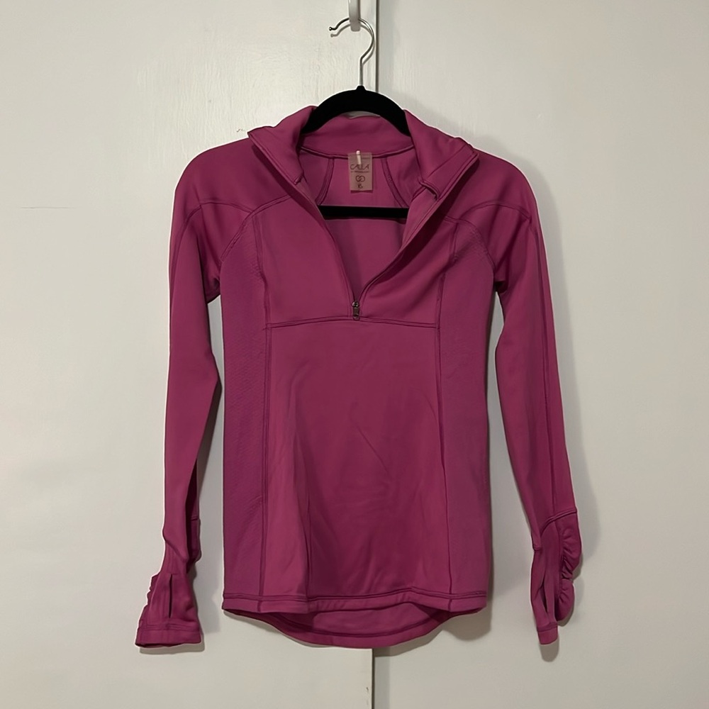 Calia Running Long Sleeve 1/4 Zip Pullover
